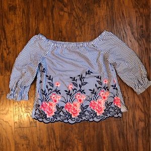 Elle Off-the-Shoulder Blouse
